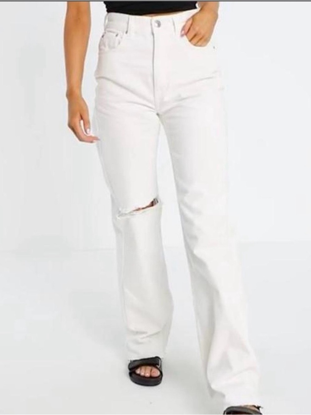 Pull&Bear 90s Straight Leg Dad Jeans